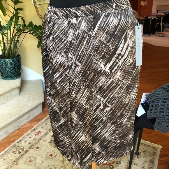 CLASSIQUES ENTIER “Graffiti-NTRL” Skirt, Sz 14 NWT - Picture 2 of 8